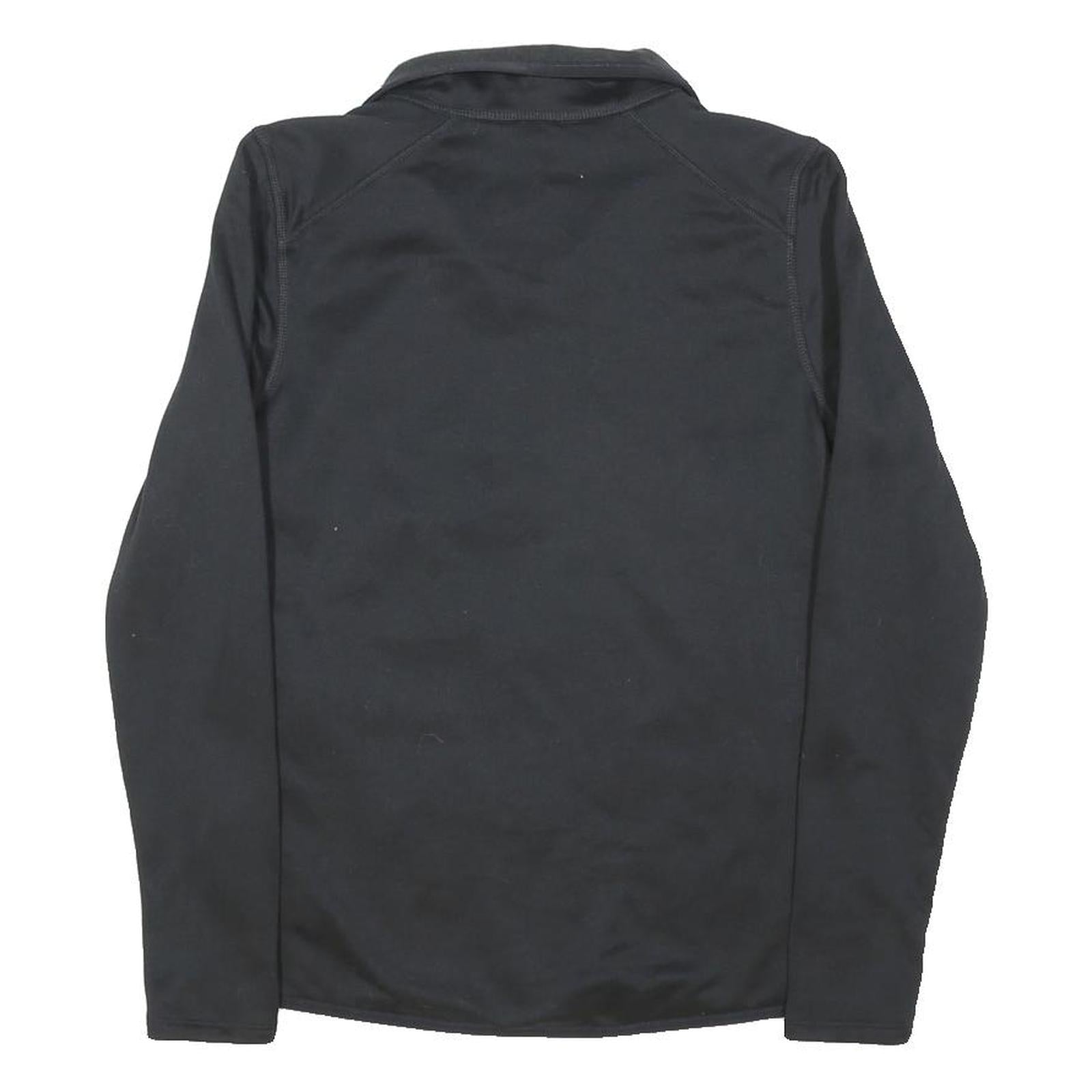 THE NORTH FACE Womens Black Jacket S Polyester Blend Plain Zip Outdoor