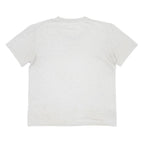 LACOSTE Mens White Short Sleeve Crew Neck Cotton Blend T-Shirt M Classic Fit