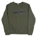 PUMA Womens Sweatshirt Green L