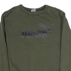 PUMA Womens Sweatshirt Green L