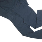 DICKIES Mens Navy Blue Cotton Blend Dungarees Regular Fit Long Sleeve L W38 L32