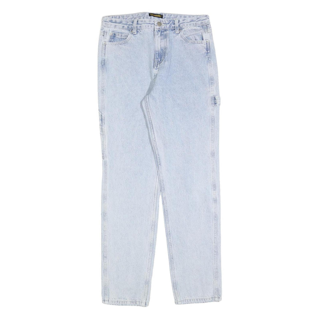 YANGSTER Womens Jeans Blue Regular Straight Denim Light W30 L30 Workwear