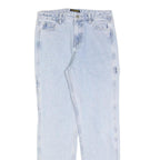 YANGSTER Womens Jeans Blue Regular Straight Denim Light W30 L30 Workwear