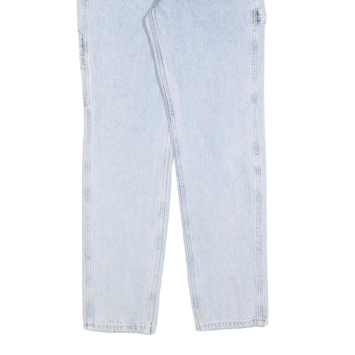 YANGSTER Womens Jeans Blue Regular Straight Denim Light W30 L30 Workwear