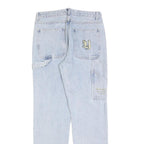 YANGSTER Womens Jeans Blue Regular Straight Denim Light W30 L30 Workwear