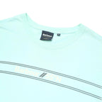 BARBOUR Mens Blue Graphic T-Shirt S Short Sleeve Crew Neck Casual Cotton
