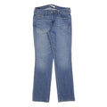 LEVI'S Womens Blue Regular Straight Denim Medium W29 L32 Casual Jeans