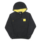 LEVI'S Mens Black & Yellow Pullover Hoodie S Cotton Blend Casual