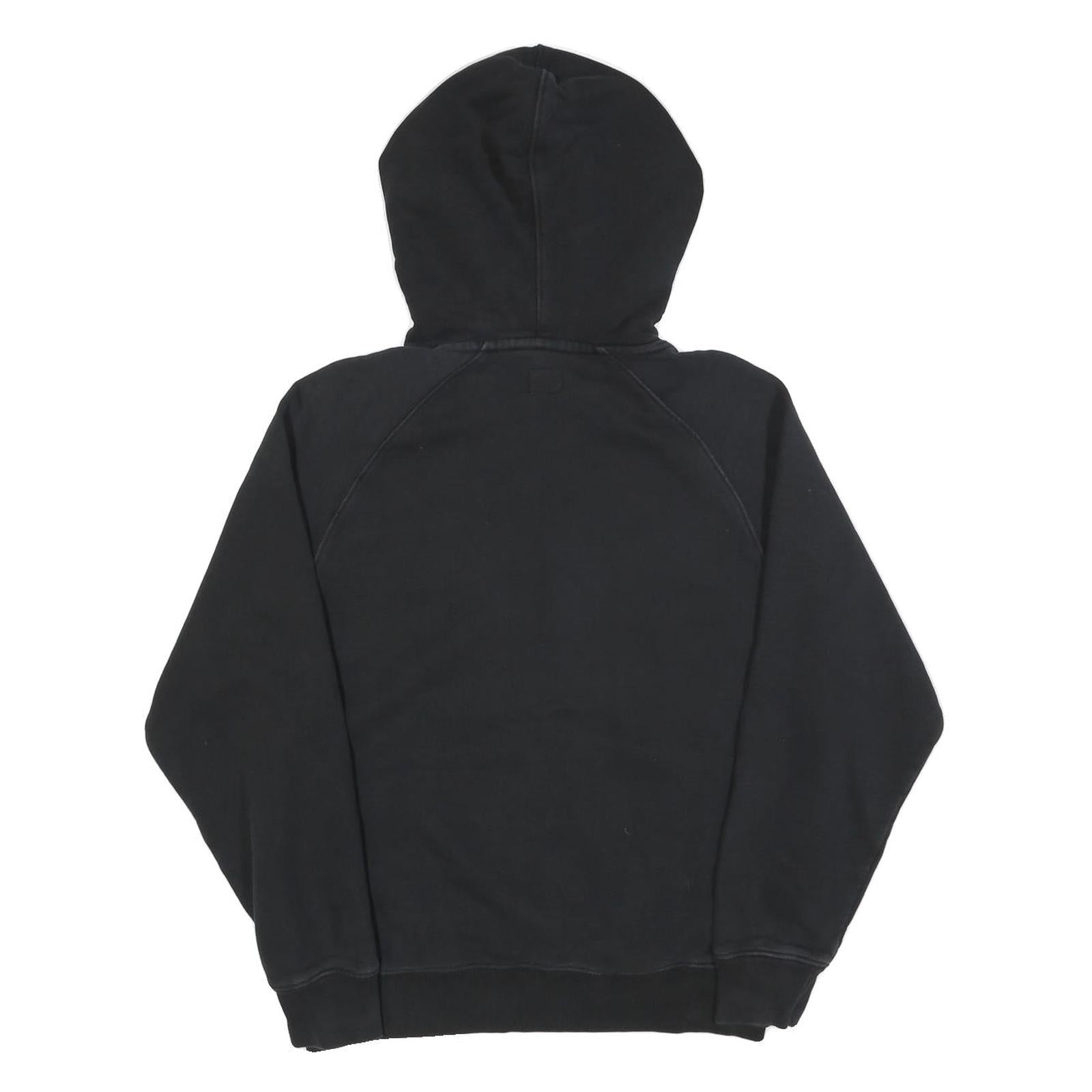 LEVI'S Mens Black & Yellow Pullover Hoodie S Cotton Blend Casual