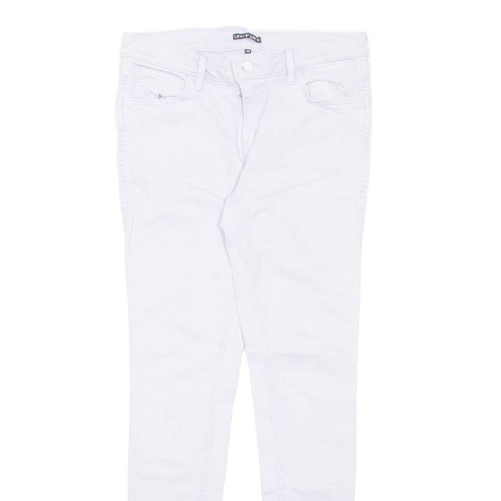 LEVI'S Line 8 Womens Jeans Purple Regular Straight W28 L30