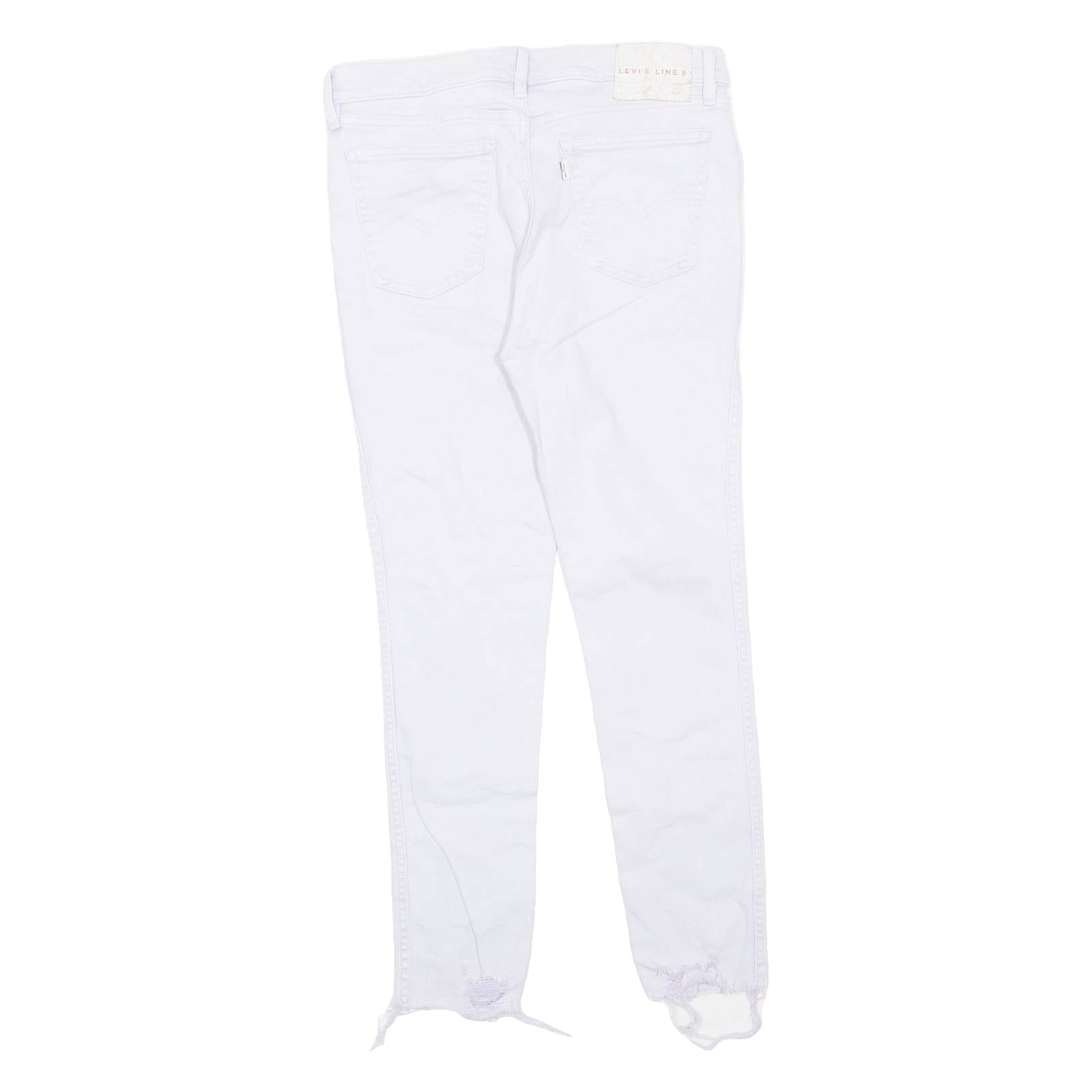 LEVI'S Line 8 Womens Jeans Purple Regular Straight W28 L30