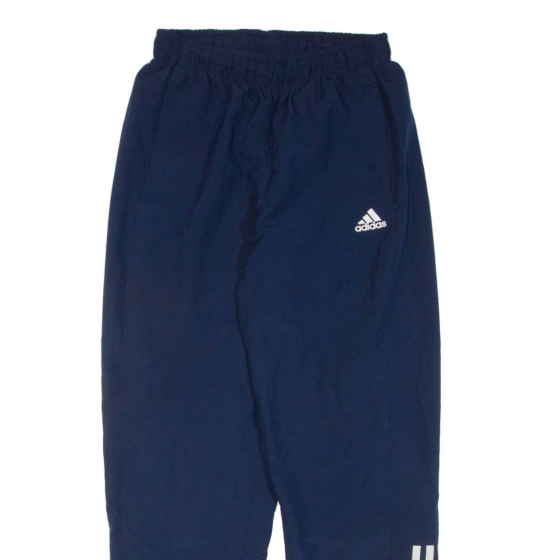 ADIDAS Mens Track Pants Blue Straight S W26 L30