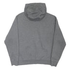 NIKE Mens Grey Hoodie M Cotton Blend Pullover Casual Sportswear