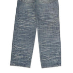 BLK Mens Jeans Regular Straight Denim Medium W27 L26 Distressed Pocket Detailing
