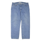 TOMMY HILFIGER Womens Jeans Blue Regular Straight Denim Medium W36 L29 Classic