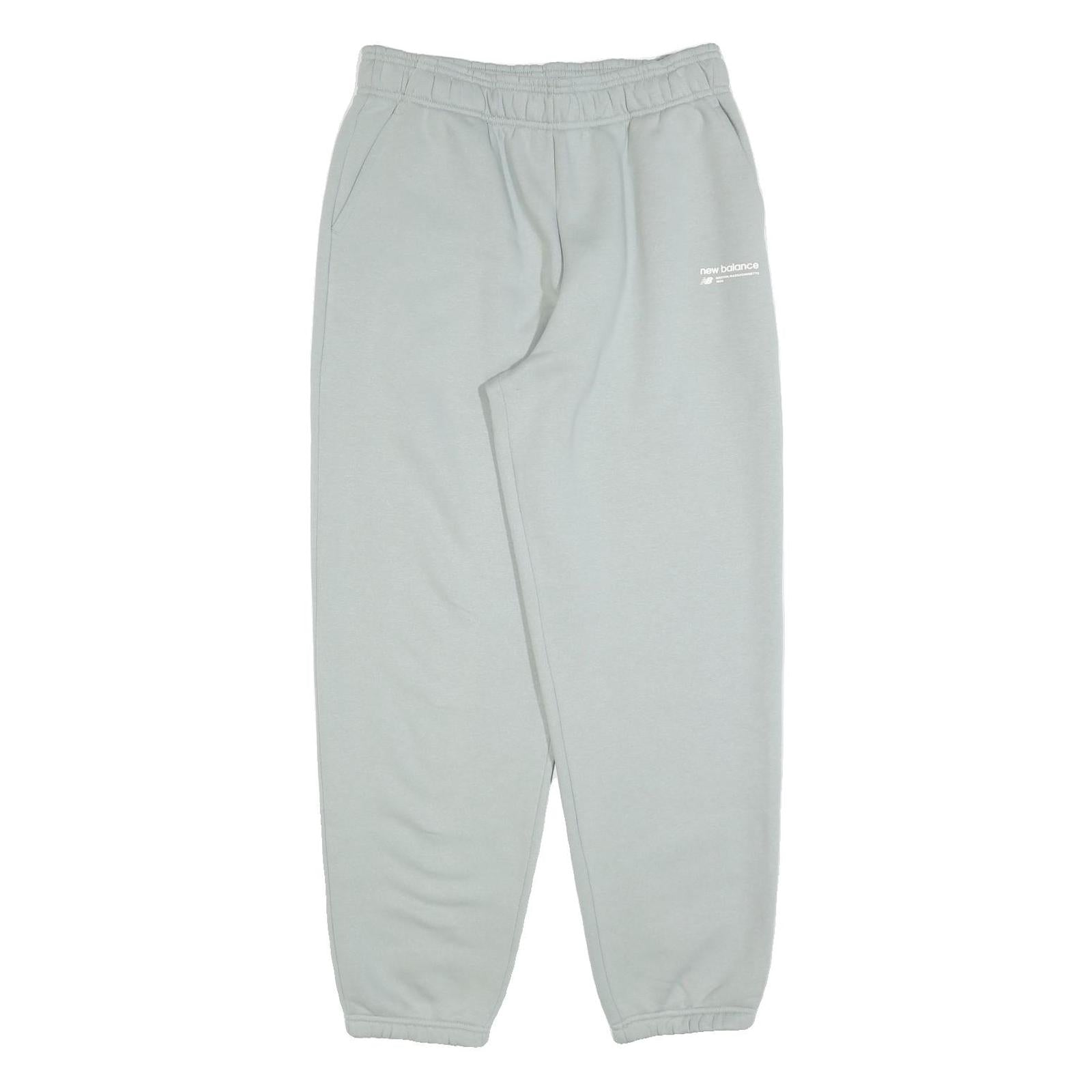 NEW BALANCE Womens Joggers Grey Slim Tapered M W30 L30 Cotton Blend Casual