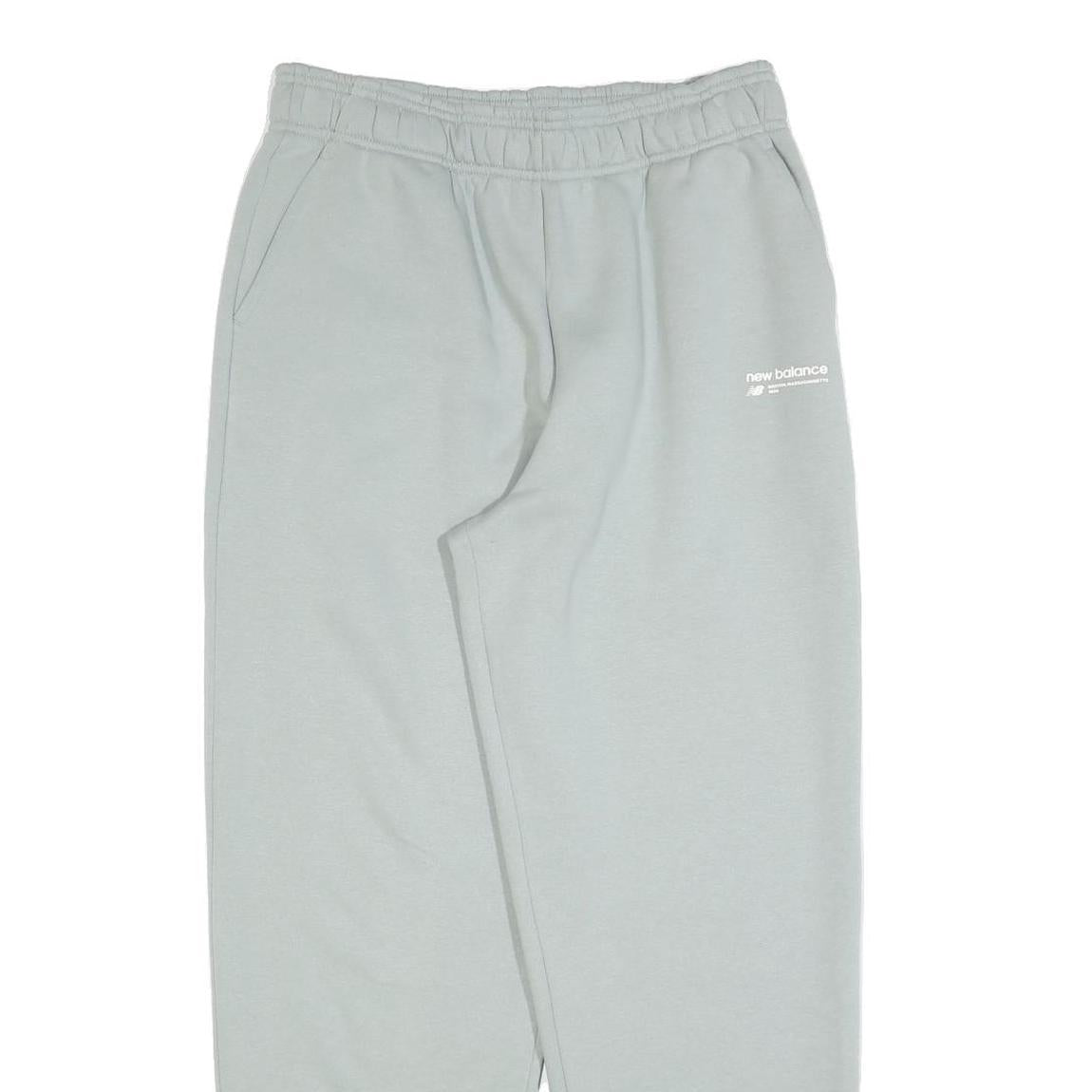 NEW BALANCE Womens Joggers Grey Slim Tapered M W30 L30 Cotton Blend Casual