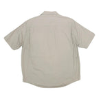 ARAMATA DI MARE Mens Beige Casual Shirt L Cotton Blend Button Pocket