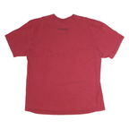 CARHARTT Mens Red Graphic T-Shirt XL Short Sleeve Crew Neck Casual Wear