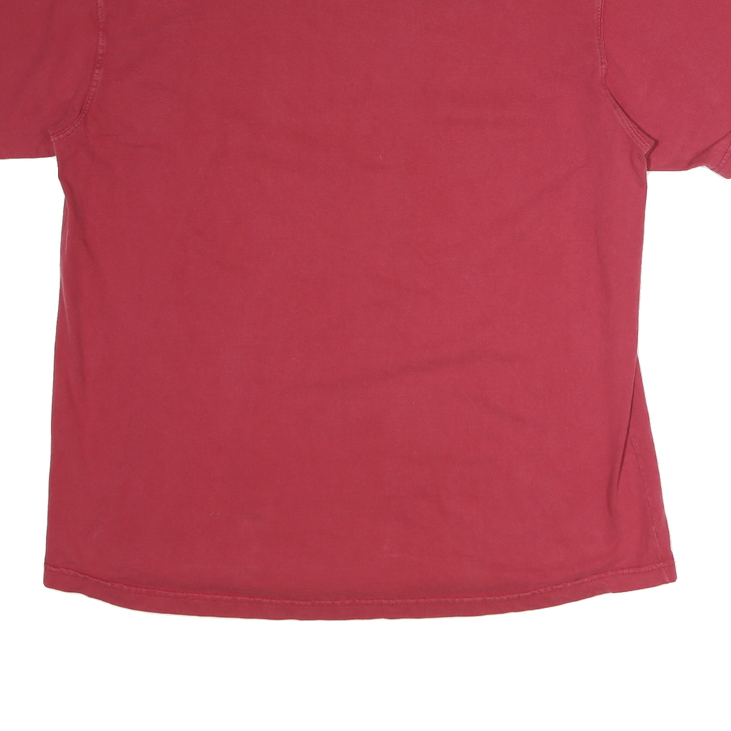 CARHARTT Mens Red Graphic T-Shirt XL Short Sleeve Crew Neck Casual Wear