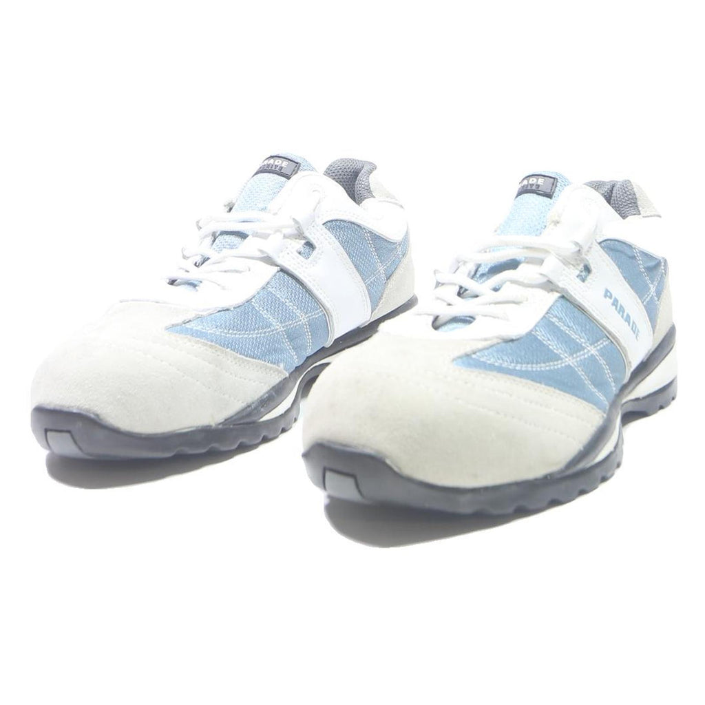 PARADE Womens Casual Trainers Blue & Cream Synthetic UK 8 Comfortable