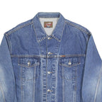 TWISTER Mens Blue Denim Jacket L Cotton Classic Button Closure Casual