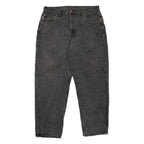 CARHARTT Workwear Mens Jeans Grey Relaxed Tapered W34 L28