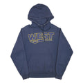 PORT & COMPANY Mens Navy Blue West Seattle Hoodie S Cotton Blend Pullover