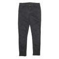 CALVIN KLEIN JEANS Womens Jeans Black Slim Skinny Denim W29 L31 Stylish Zip