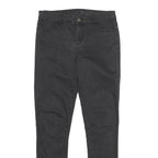 CALVIN KLEIN JEANS Womens Jeans Black Slim Skinny Denim W29 L31 Stylish Zip