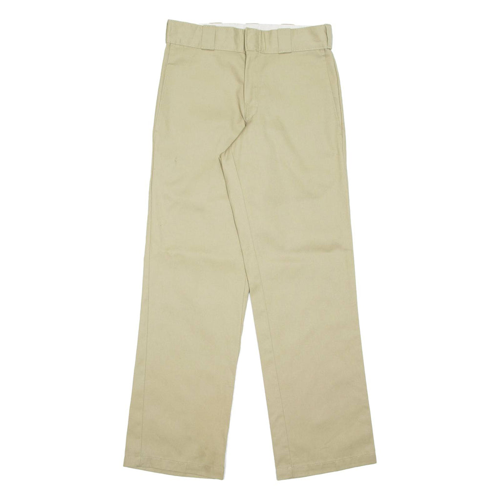 DICKIES Chino Mens Trousers Beige Regular Straight W28 L29