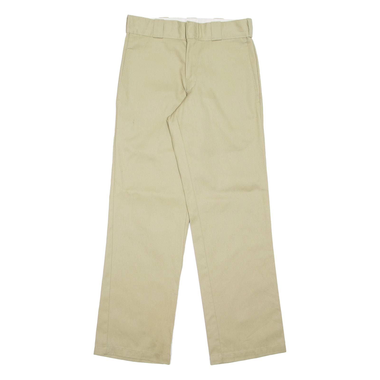 DICKIES Chino Mens Trousers Beige Regular Straight W28 L29