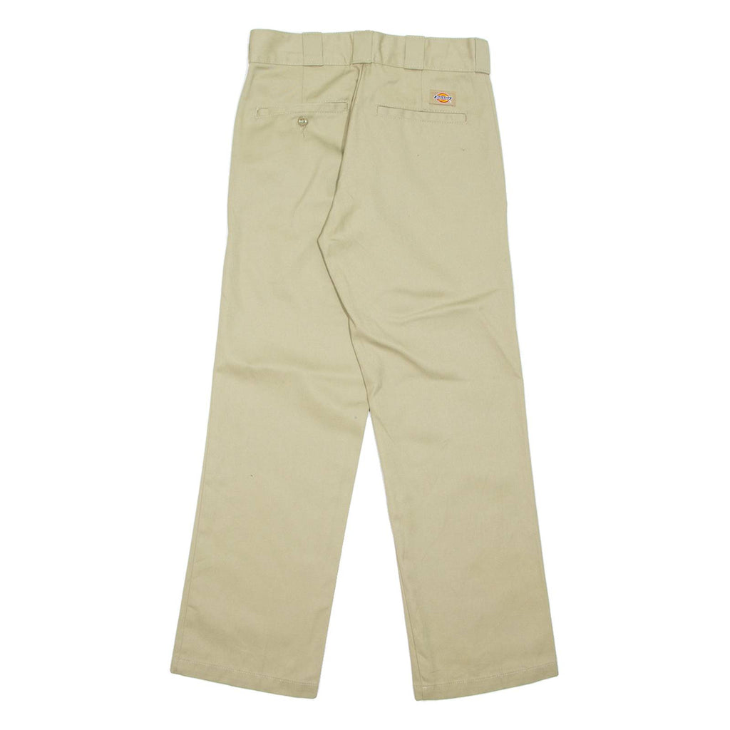 DICKIES Chino Mens Trousers Beige Regular Straight W28 L29