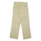 DICKIES Chino Mens Trousers Beige Regular Straight W28 L29