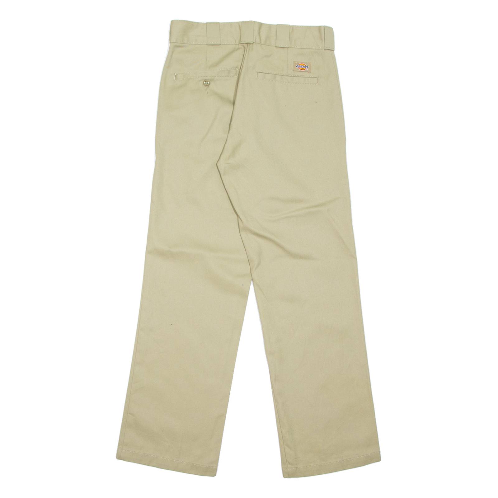 DICKIES Chino Mens Trousers Beige Regular Straight W28 L29