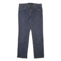CALVIN KLEIN JEANS Womens Blue Regular Straight Denim Medium W33 L31 Cotton