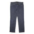CALVIN KLEIN JEANS Womens Blue Regular Straight Denim Medium W33 L31 Cotton