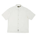 TIMBERLAND Mens White Cotton Blend Shirt L Casual Lightweight Button Up