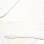 CHAPS RALPH LAUREN Mens Cream Plain Crew Neck Basic Knit Jumper L Cotton Blend