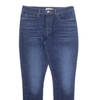 LEVI'S Womens Jeans Blue Regular Skinny Stone Wash W33 L32