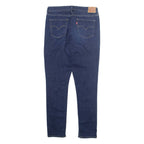 LEVI'S Womens Jeans Blue Regular Skinny Stone Wash W33 L32