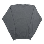 HANES Mens Grey Lady Sharks LS Softball Crew Neck S Sweatshirt Cotton Blend