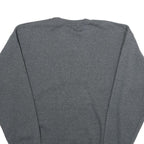 HANES Mens Grey Lady Sharks LS Softball Crew Neck S Sweatshirt Cotton Blend