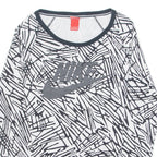 NIKE Womens Sweatshirt White S