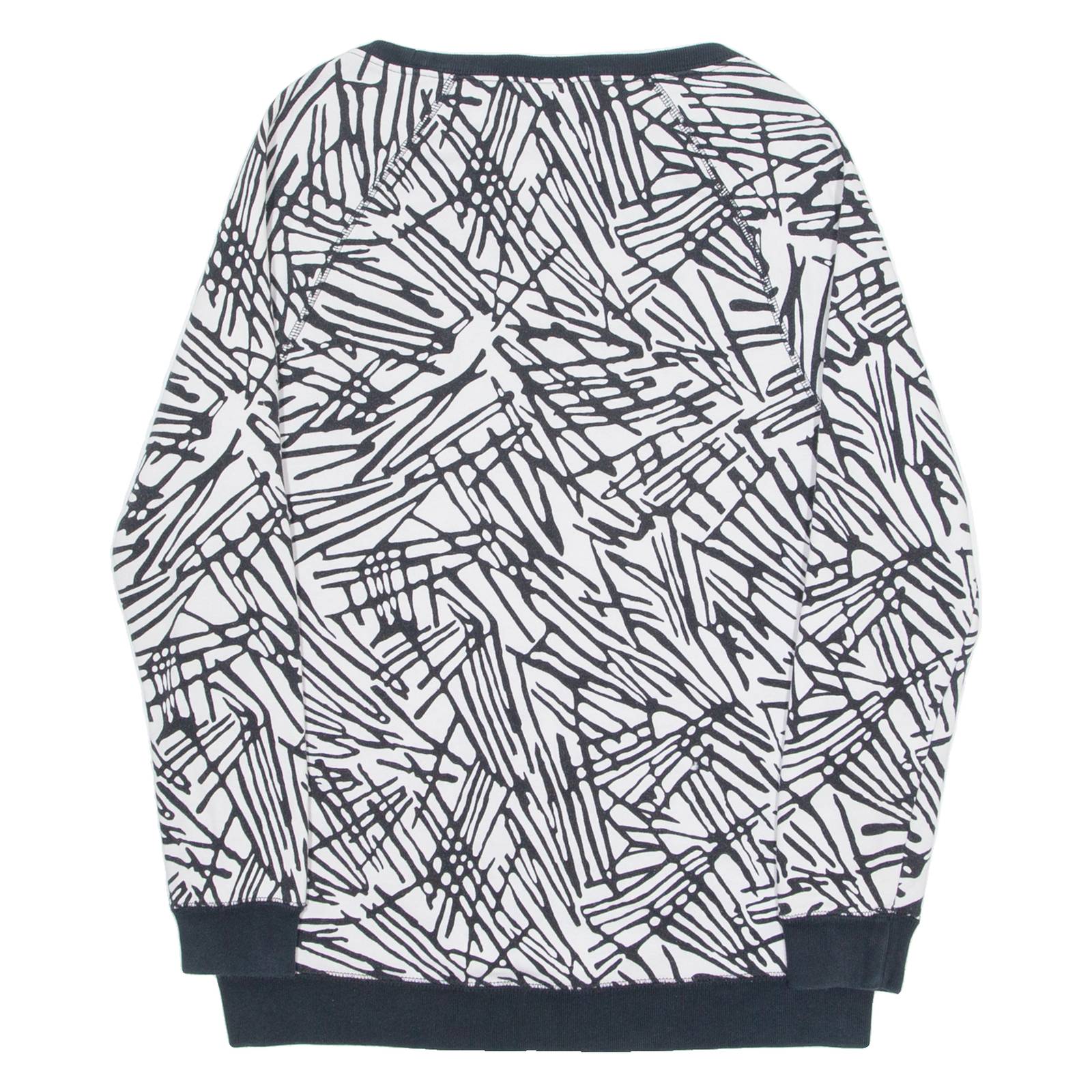 NIKE Womens Sweatshirt White S