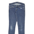 LEVI'S Womens Slim Blue Denim Light Wash Jeans W28 L29 Stretch Skinny Zip
