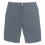 DICKIES Cut Off Mens Cargo Shorts Green M W31