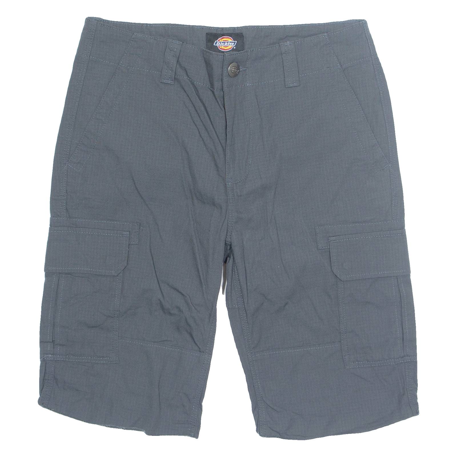DICKIES Cut Off Mens Cargo Shorts Green M W31