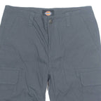 DICKIES Cut Off Mens Cargo Shorts Green M W31