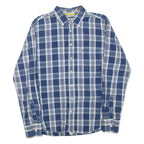 CAMEL ACTIVE Mens Shirt Blue Check Long Sleeve M